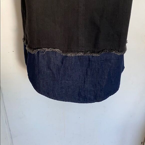 ZARA TRAFALUC Denim Shift Dress-XS - Picture 7 of 9